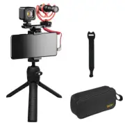 Rode Vlogger Kit Universal Filmmaking Bundle with Wide Mouth Case & Straps