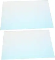 MERRYHAPY 2pcs Nail Display Board Nail Art Sample Tray Gel Polish Sample Chart Nail Art Sample Board Nail Art Showing Board Nail Color Displaying Board Replacement Acrylic Blue