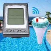 Digital pond pool thermometer water with LCD radio receiver 100m thermometer *