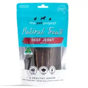 The Pet Project 100g Natural Dog Chew Meat Treats Pet Snack Air Dried Beef Jerky
