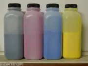 4 HY Color Toner Refill +4 Chips for Konica Minolta Magicolor 3730 3730dn 3730en