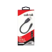 WALKNTALK FLEXI CHARGE & SYNC CABLE 18 CM