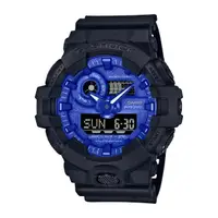 在飛比找momo購物網優惠-【CASIO 卡西歐】G-SHOCK 指針數碼飾以佩斯利花紋