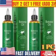 Batana Oil for Hair Growth, Dr Sebi Organic Raw from Honduras - 100% Pure, 4 FL~
