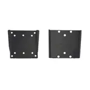 Brateck 2 Piece LCD Wall Mount VESA 50mm/75mm/100mm 13' -27'up to 30 Kg, Fine Texture Black, 15x140x120mm LCD-201