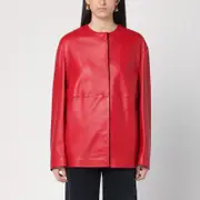 [Loulou Studio] Red Atalia leather jacket 38 FR Red