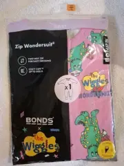 BONDS WONDERSUIT THE WIGGLES - DOROTHY - PINK - SIZE 00