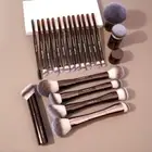 Luxury Brush Set! 20-Pc Makeup Brush Set Double Ended Foundation Concealer Blush
