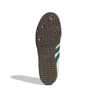 【adidas 愛迪達】Samba OG 男鞋 女鞋 象牙白綠色 皮忒麂皮 復古 德訓鞋 情侶鞋 愛迪達 休閒鞋 IF1811