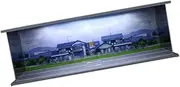 1/64 Vehicle Model Display Case,Simulation Parking Lot Display Case,Vehicle Showcase with Light for Toy Cars,Collectors Gifts , Style E