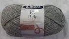 Patons Jet 12 Ply #819 Silver Grey Wool & Alpaca 50g