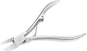 Healeved Nail Scissors Spring Cuticle Trimmer Toenail Clipper Nippers Stainless Steel for Home Salon Manicure