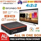 ALL IN ONE 4K TV Receiver DVB-S2X/T2/C Satellite Android Smart TV Box 4:2:2 PVR