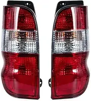 ​​Tail Light Assembly Compatible With Toyota Hiace IV 81551-26310 81561-26310 Car Accessories Auto Styling Vehicle Parts Rear Lamp Durable ABS Housing Design​(Left and Right)
