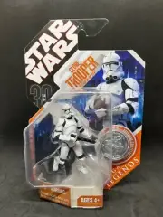 2007 Star Wars Saga Legends Clone Trooper Action Figure,Revenge Sith,MISP (B83)