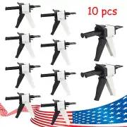 1-10pcs Dental Impression Mixing Dispensing Gun Universal Dispenser 1:1/2:1