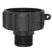 IBC Tote Adapter 2" Female x 1 BSP Male Thread 275-330 G Drain Plug Connector
