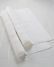 Linum Home Textiles Circle Design Set of 2 Bath Mats