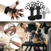 Finger Strengthener 6.6/8.8/11/13/17/21LB Silicone Finger Exerciser Hand jeywd