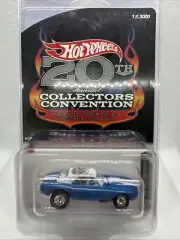 Hot Wheels RLC '67 Camaro 1 of 3000 Blue 20th Collectors Convention Real Riders