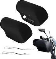 Handlebar Gauntlets | Electric Vehicle Sun Protection Gloves Mittens - Waterproof Hand Covers Adjustable Strap Grip Accessories for Scooter Motorbike Riding Men