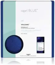 Capri Blue Volcano Dryer Ball Kit – Includes 3 100% Wool Balls +1...