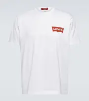 [Junya Watanabe] Junya Watanabe x Levi's® cotton jersey T-shirt AU 90 white