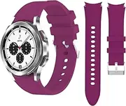 [SUPENG] Strap Compatible with Samsung Galaxy Watch 4 Classic 46mm 42mm Smartwatch Silicone Seamless Bracelet Correa Galaxy Watch 4 44mm 40mm Band (Color : Color 3, Size : Galaxy Watch 4 44mm)