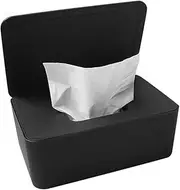 Zandreal Dustproof Tissue Storage Box Case Wet Wipes Dispenser Holder with Lid for Home Office Desk