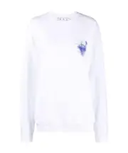 Off-White Pen Arrow Crewneck Sweatshirt XS,L,M