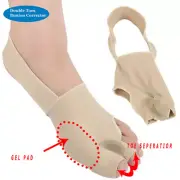 Bunion Corrector Toe Straightener Brace Separator Spacer Hallux Valgus