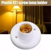 1/4PC E27 Light Bulb Holder Base Fitting Screw Cap Fixing Access Socket HOT O4B6