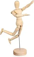 Drawing Mannequin Artist Figure with Joints Flexible Body for Sketching Painting and Creative Desk Decoration