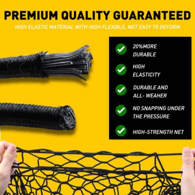 Rear Cargo Organizer Storage Car Trunk Elastic Mesh Net Holder Universal New