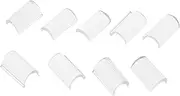 IWOWHERO 100pcs Hot Melt Adhesive Hair Extensions Hair Extension Adhesive Pellets Keratin Adhesive Pellets Adhesive Keratin Beads Hot Melt Adhesive Pellets Glue Transparent