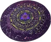 KICHOUSE Table Divination Mat Altar Rubber Mat Exquisite Altar Pattern Home Office Decor Comfortable Desk Pad