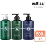 在飛比找遠傳friDay購物優惠-【Esthaar 愛絲卡】韓國植萃精油洗護髮500ml X3