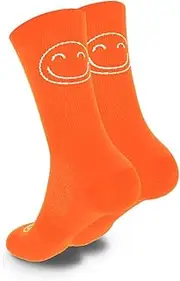 [HappyTraining] Sports Socks, Breathable Socks, Anti-Blister, Quick-Drying, Compression Socks, Fun, Heat Regulating, Unisex, Anti-Blister, Lightweight for Running, Fitness, Cycling Socks, Crossfit