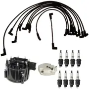 ACDelco Ignition Kit Distributor Rotor Cap Wire Spark Plugs For Buick Electra V8