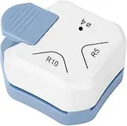 KEWAYO Paper Corner Rounder, 3 in 1 Hole R5mm,R10mm, 4mm Circle Round Hole, 3 Way Cutter Punch Tool, Laminated, Cardstock, Scrapbooking,Photo Card Making, Paper Cutting for Office, School, Home