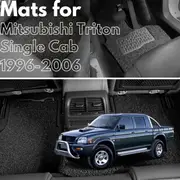 for Mitsubishi Triton Single Cab (MK)1996-2006, Premium Car Floor Mats