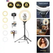 Selfie Ring Light with Tripod Stand for Video Streaming Photography