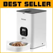 Timed Automatic Cat and Dog Feeder - User-Friendly with Voice Recorder
