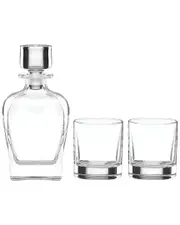 Lenox Tuscany Classics 3pc Whiskey Decanter & Glass Set