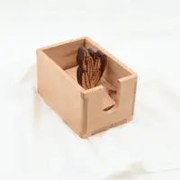 在飛比找蝦皮商城優惠-芬多森林 客製化 交換禮物 台灣檜木 多元收納盒 小植物系列