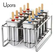 Stainless Popsicle Mold Rack with Holder for Ice Cream Lolly Making DIY 1pc