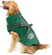 Snugget Waterproof Dog Coat with Harness Built-in, Winter Dog Coat for Small to Large Dogs