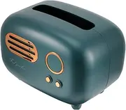 STOBAZA Mini Radio Tissue Box for Living Room Napkin Box Storage Container Stylish