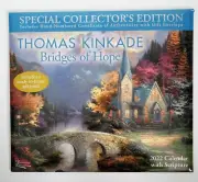 2022 Thomas Kinkade Bridges of Hope Special Collector's Edition Wall Calendar
