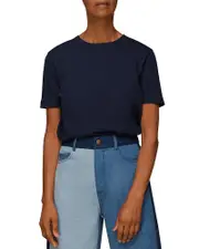 Whistles Emily Ultimate Cotton Tee